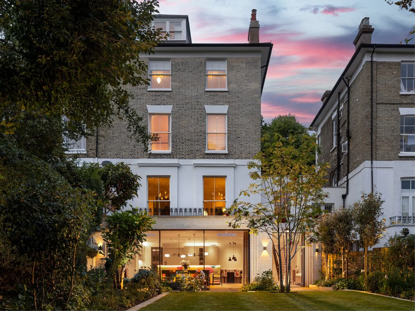 Italianate villa at Belsize Park